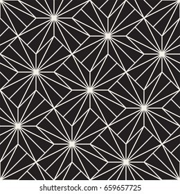 Vector seamless cross tiling pattern. Modern stylish geometric lattice texture. Repeating mosaic abstract background