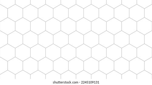 Vector seamless cubic hexagon pattern. Abstract geometric low poly background. Stylish grid texture.