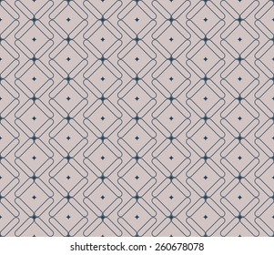 vector seamless cute abstract graphical stylized flower micro geometric print