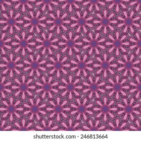 vector seamless cute flower print