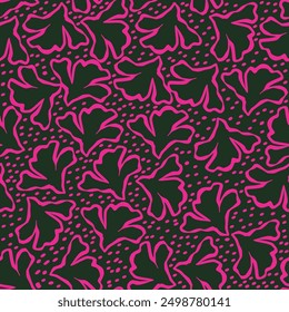 vector seamless cute little gentle ditsy flower pattern. spring summer mood, beautiful garden floral background print, colorful, bright, romantic naive flora design