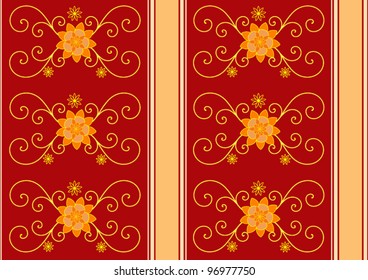 vector seamless decorate wallpaper