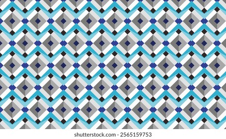 Vector seamless decorative batik abstract background, Endless texture can be used for wallpaper, pattern fill, web page background, surface texture