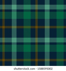 Vector seamless decorative checkered pattern tartan