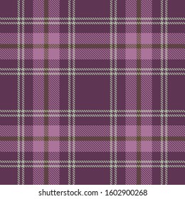 Vector seamless decorative checkered pattern, modern style madras