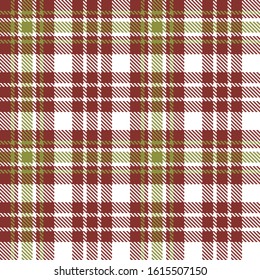 Vector seamless decorative checkered pattern, modern style madras