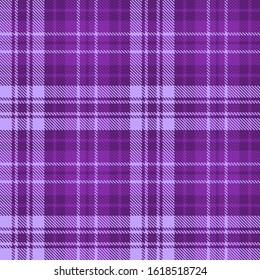 Vector seamless decorative checkered pattern, modern style madras