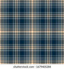Vector seamless decorative checkered pattern, modern style madras