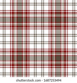 Vector seamless decorative checkered pattern, light madras