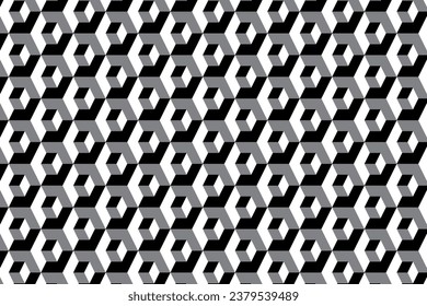 Fondo del patrón de formas geométricas decorativas sin fisuras del vector	