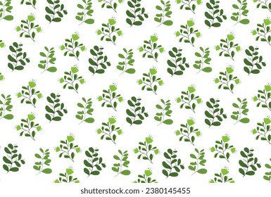 Vector seamless decorative geometric shapes pattern background	
