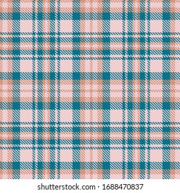 Vector seamless decorative light checkered pattern