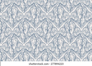 Vector seamless decorative pattern