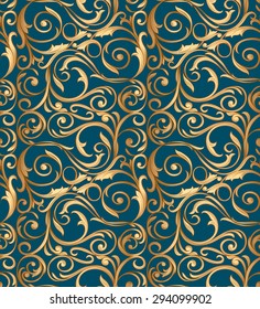 Vector seamless decorative pattern