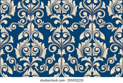 Vector seamless decorative pattern