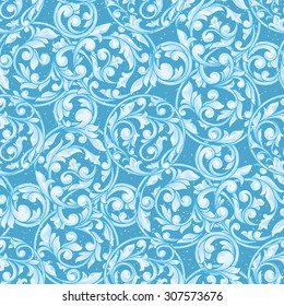 Vector seamless decorative pattern