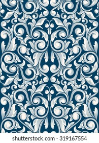 Vector seamless decorative pattern