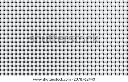 Vector seamless decorative pattern of braided bands. White texture. Basket weave seamless pattern. Wicker repeating texture. White wicker pattern as background. Fashion minimalistic design. Vector Foto d'archivio © 