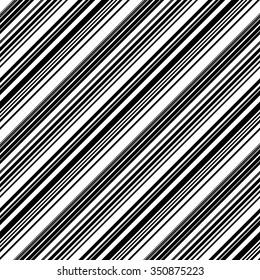 vector seamless diagonal stripes pattern. endless texture black and white.
abstract geometric ornament background.