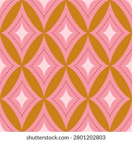 Vector seamless diamond pattern in retro circus style. Set of vintage harlequin seamless pattern.