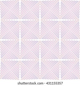 Vector seamless dot pattern. Abstract geometric background