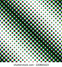 Vector seamless dots pattern