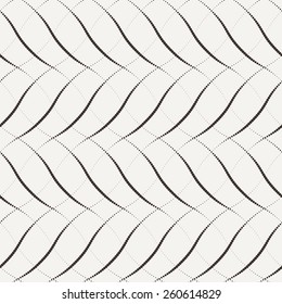Vector seamless dotted pattern in contrasting colors