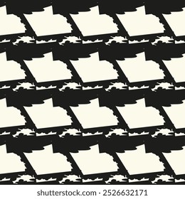 Dibujo sin costuras de Vector. Textura moderna y elegante. Repetición de mosaicos geométricos