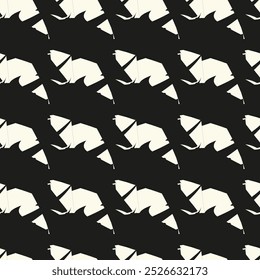 Dibujo sin costuras de Vector. Textura moderna y elegante. Repetición de mosaicos geométricos