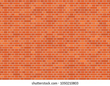 Vector seamless dutch bond brick wall texture