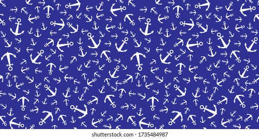 Vector seamless editable background with anchor for texture,
packaging, backgrounds, and textiles.
