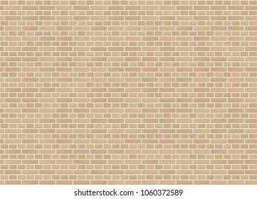 Vector seamless english classic bond sandstone brick wall texture