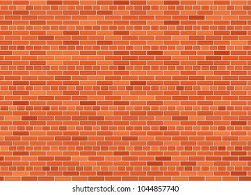 Vector seamless english garden bond brick wall texture.
