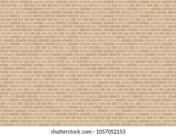 Vector seamless english garden wall bond sandstone brick wall texture