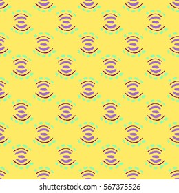 Vector seamless ethnic pattern.
