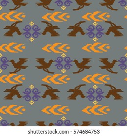 Vector seamless ethnic pattern.