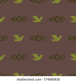 Vector seamless ethnic pattern.