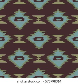Vector seamless ethnic pattern.