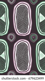 Vector Seamless Ethnic Pattern.  Can be used as background, seamless pattern, textile, or print