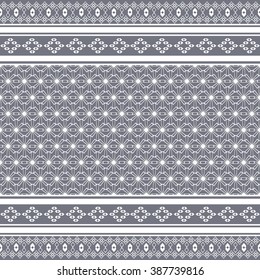 Vector seamless ethnic pattern. Pattern in gaucho style. Geometric pattern for design textiles, wallpaper, stationery, greeting cards and more.