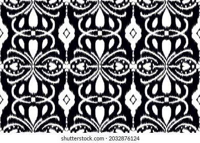 Vector seamless ethnic pattern. Tribal and geometric motifs. Vintage decorative ornament element texture print for textile, fabric, paper, tile,  wallpaper background or web design illustration.