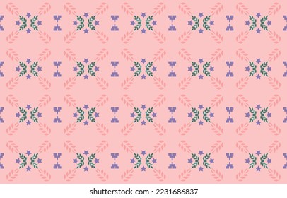 Vektornahtloses Stoffzuhause oder Tapete-Design. Abstrakte ethnische Muster geometrische Elemente Design. Perfekt für Textilien, Hintergrund, Teppich, Tapeten, Kleidung, Umhüllung, Illustration, Stickereien.