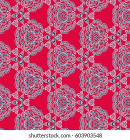 Vector seamless fancy pattern. 