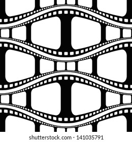 vector seamless film tape pattern background