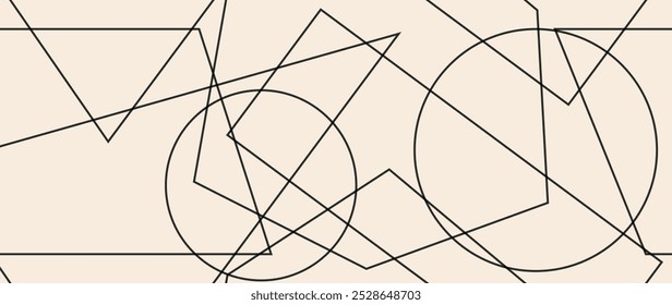 Fondo plano sin fisuras de Vector. Coloridas Formas hermosas. Estilo de dibujos animados minimalista. Conveniente para el diseño textil, Fondo de pantalla, cubierta, protector de pantalla, etc.
