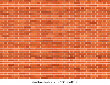 Vector seamless flemish bond brick wall texture