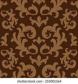 Vector seamless floral background