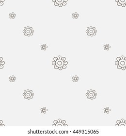 vector seamless floral background