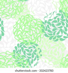 Vector seamless floral background. color abstract wallpaper