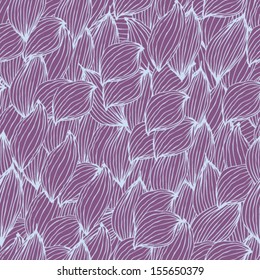 Vector Seamless floral background Illustration